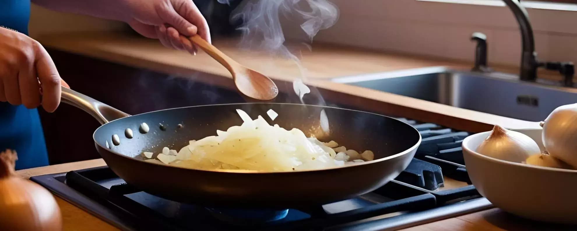 Schwitzen: sanfte Methode für intensives Aroma