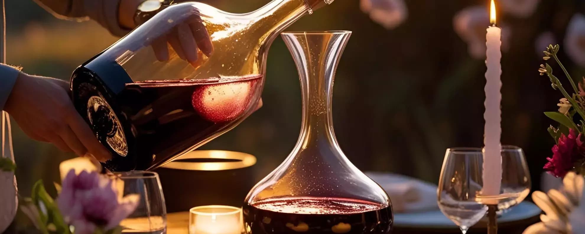 Dekantieren: Klarheit und Aroma für reifen Wein
